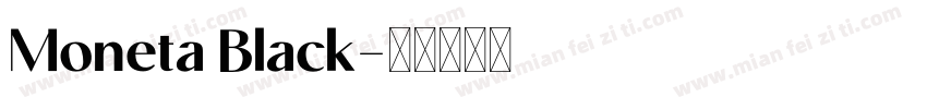 Moneta Black字体转换